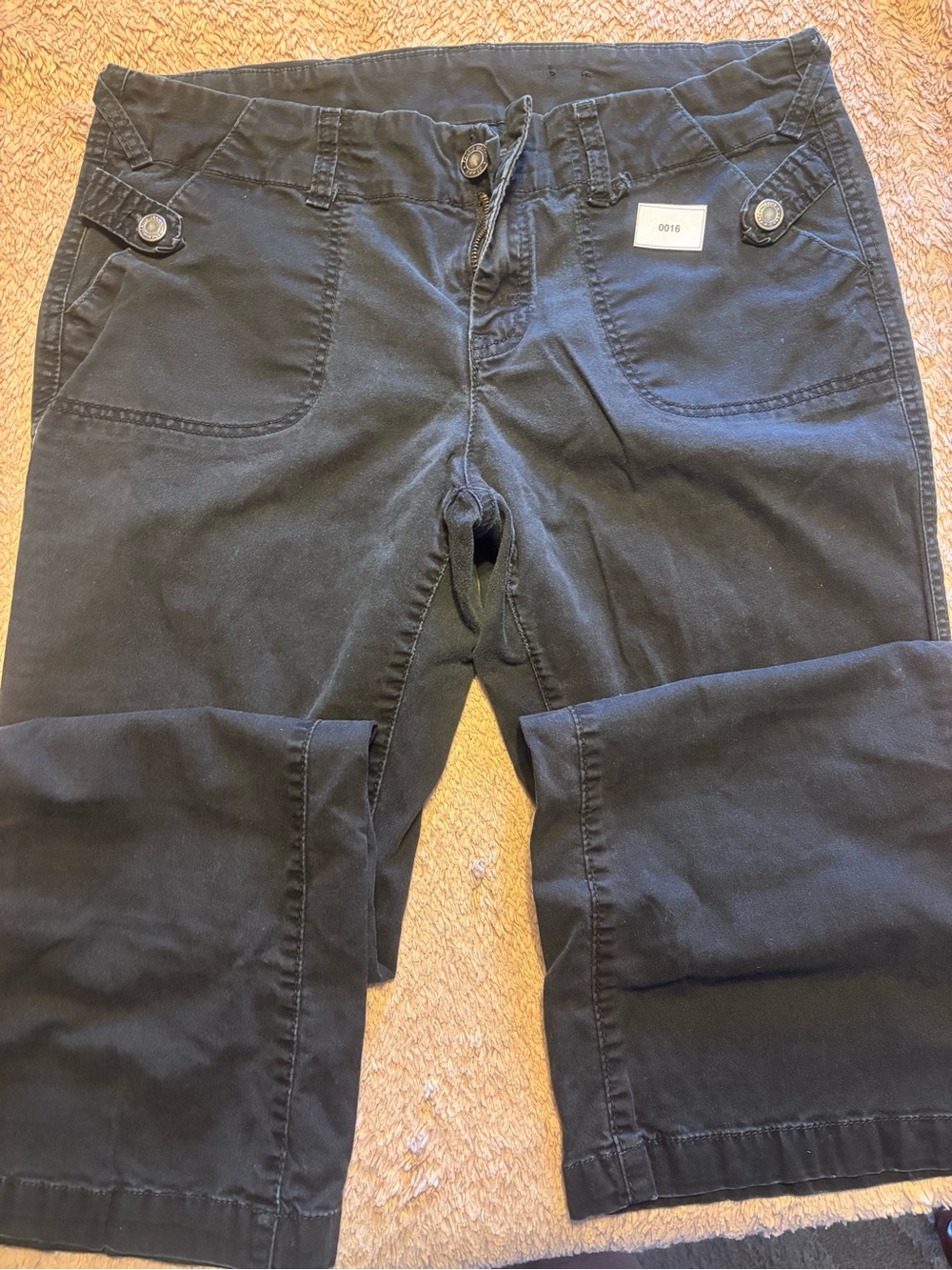 Faded Glory Black Flare Stretch Jeans